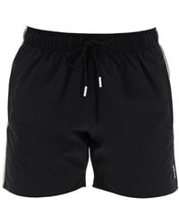BOSS - "Seaside Bermuda Shorts With Tr - Lyst