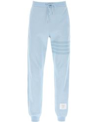 Thom Browne - 4 Bar Joggers In Cotton Knit - Lyst