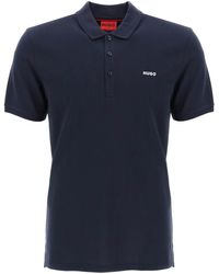 HUGO - Dinos Slim Fit Polo Shirt - Lyst