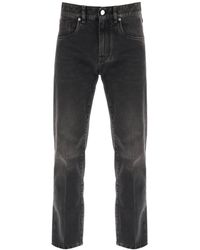 Fendi - Jeans Regular Con Piega Sartoriale - Lyst