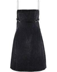 Givenchy - Short Denim Voyou Dress For - Lyst