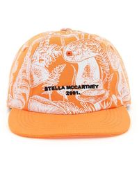 Stella McCartney - Mushrooms Print Baseball Cap - Lyst