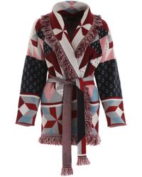 Alanui Oversized Cardigan - Red