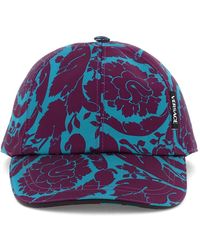 Versace - All-over Floral-print Cap - Lyst