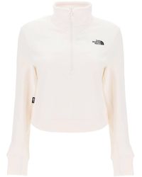 The North Face - Glacer Cropped Fleece Sweatshirt - Lyst