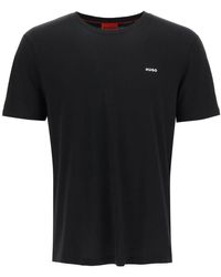 HUGO - Oversized T Shirt With Logo - Lyst