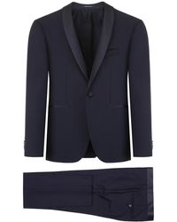 Tagliatore Bruce Two-piece Suit 50 Wool - Blue