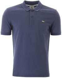 purple lacoste shirt