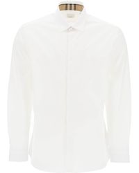 Burberry - Sherfield Shirt In Stretch Cotton - Lyst
