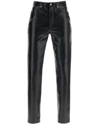 Agolde - '90'S Recycled Leather Pinch Waist - Lyst