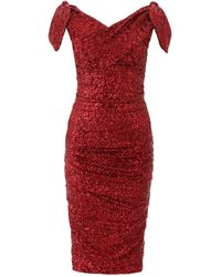 vestito paillettes reebok