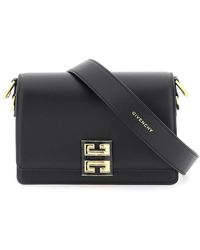 Givenchy - Medium '4g' Box Leather Crossbody Bag - Lyst