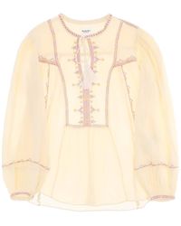 Isabel Marant - Silekia Blouse With - Lyst