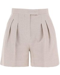 Max Mara - "Jessica Cotton Jersey Shorts For " - Lyst