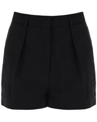 Sportmax - Cotton Gabardine Shorts For - Lyst