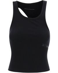 MM6 by Maison Martin Margiela - Sleeveless Top With Back Cut - Lyst