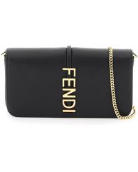 Fendi - Graphy Mini Shoulder Bag With - Lyst