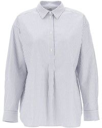 Totême - Striped Oxford Shirt - Lyst