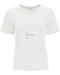 saint laurent t shirt women