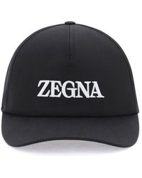 Zegna - Baseball Cap With Logo Embroidery - Lyst