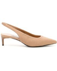 Max Mara Carla Slingbacks - Natural