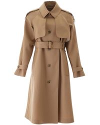 Golden Goose Deluxe Brand Serenity Long Trench - Natural