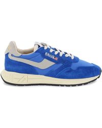 Autry - Reelwind Low Top Nylon And Suede Sneakers - Lyst