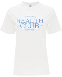 Sporty & Rich - 'Sr Health Club' T-Shirt - Lyst