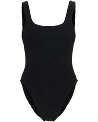 Hunza G - Square Neck Swimsuit - Lyst