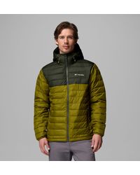 Columbia - S Powder Lite Ii Insulated Hooded Puffer Jacket - Lyst