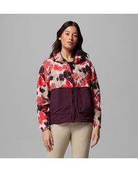 Columbia - Spire Valley Printed Windbreaker - Lyst