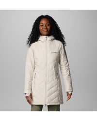Columbia - S Heavenly Long Hooded Puffer Jacket - Lyst