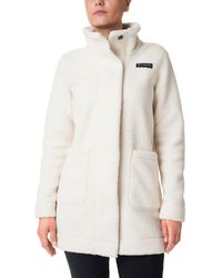 Columbia Panorama Long Fleece Coat - White