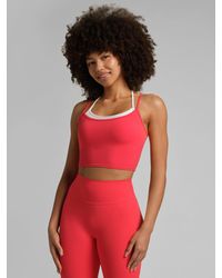 Comfrt - Core Double Layer Crop Tank - Lyst