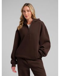 Comfrt - Basic Half Zip Hoodie – Mega - Lyst