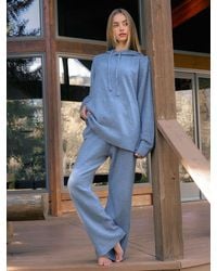 Comfrt - Sweater Knit Sweatpants - Lyst