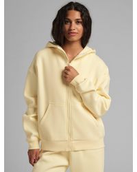 Comfrt - Basic Crop Zip Hoodie - Lyst