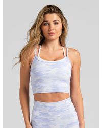 Comfrt - Core Double Layer Crop Tank - Lyst