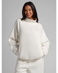 Comfrt - Basic Mock Neck Sweatshirt - Lyst