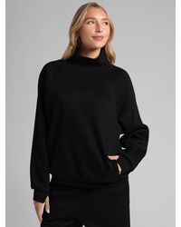 Comfrt - Basic Mock Neck Sweatshirt - Lyst