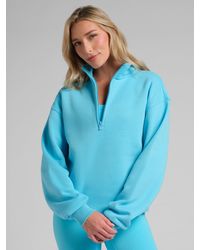 Comfrt - Neon Basic Quarter Zip Mock Neck - Lyst