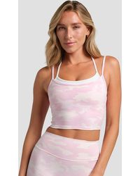 Comfrt - Core Double Layer Crop Tank - Lyst