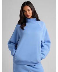 Comfrt - Basic Mock Neck Sweatshirt - Lyst