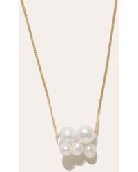 Completedworks - What's The Big Idea? - Pearl And Gold Vermeil Pendant - Lyst