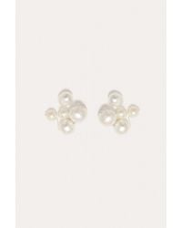 Completedworks - Universal Code - Pearl And Gold Vermeil Earrings - Lyst