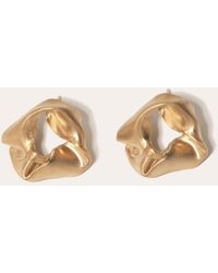 Completedworks - "notsobig" Scrunch - Gold Vermeil Earrings - Lyst