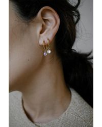 Completedworks - What A Lark! - Cubic Zirconia And Gold Vermeil Earrings - Lyst