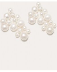 Completedworks - What's The Big Idea? - Pearl And Gold Vermeil Earrings - Lyst