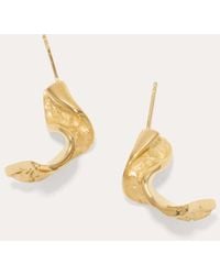 Completedworks - Ribbon Ii - Gold Vermeil Earrings - Lyst