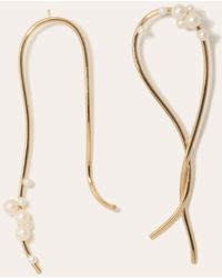 Completedworks - Wild Relatives - Pearl And Gold Vermeil Earrings - Lyst